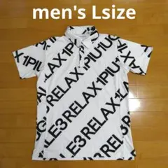 1PIU1UGUALE3 RELAX men'sポロシャツ Lsizeのサムネイル