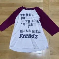 アールニューボールド　七分袖カットソー　メンズ xl ラグランスリーブ