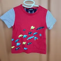 klädskåp 車柄 半袖Tシャツ 90cmのサムネイル