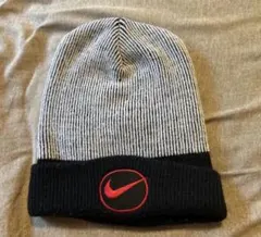OLDNike 90s ニット帽グレー・ブラ ック　city