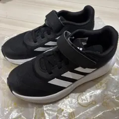 adidas ブラック スニーカー 20㎝