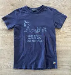 スヌーピー　Tシャツ　ネイビー 140cm KRIFF MAYERのサムネイル
