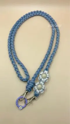 レインボーストラップ　ふじいろ