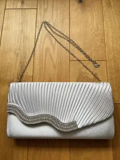 シルバー オケージョン　パーティーバッグ　クラッチバッグ