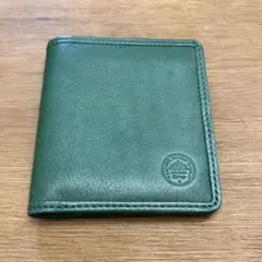 Dakota BLACK LABEL 二つ折り財布 グリーン カード3枚