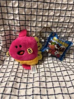 ギンビス たべっ子水族館 キーホルダー マンボウ