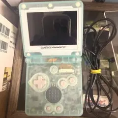 ゲームボーイアドバンス SP クリア カスタム 美品