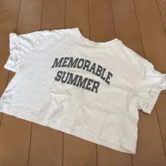 GU グラフィックTシャツ サイズ140白色