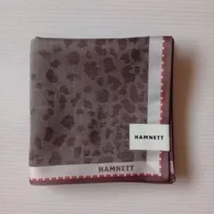 【未使用・シール付き】HAMNETT ハンカチ アニマル柄