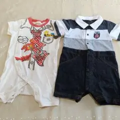 男の子　80 ロンパース　半袖ロンパース　まとめ売り