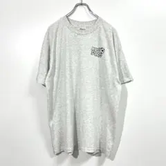90sヴィンテージTシャツ 企業 ヘインズ Made in USA アッシュXL