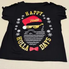 ZUMBA HAPPY HOLLA DAYS Tシャツ ブラック