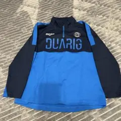 DUARIG ハーフジップ ピステ・ウィンドブレーカー ネイビー・ブルー130