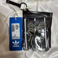 【即発送・値下げ可能】ORIBBON シューアクセサリー　adidas リボン