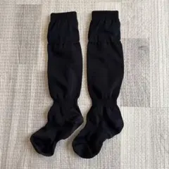 サッカーソックス 黒色 2足セット