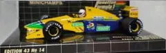 ミニチャンプス1/43BENETTON FORD B191B M.BRUNDLE