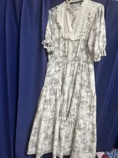 トワルドジュイ柄 ワンピースしまむら