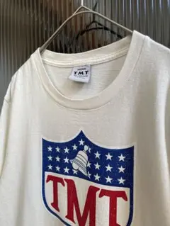 T.M.T. 半袖 Tシャツ ホワイト ロゴプリント　tmt
