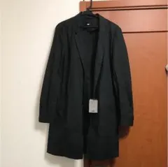 ハレ チェスターコート 秋 ブラック