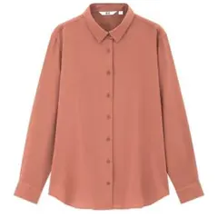 レーヨンブラウス 長袖