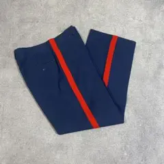 50s 米軍実物 ウールギャバジン 側章 ドレスパンツ W34