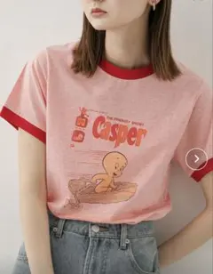 『別注』Casper×SENSE OF PLACE/リンガーTシャツのサムネイル