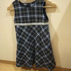 120サイズ　フォーマル　清楚　ネイビー