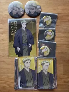 呪術廻戦 TSUTAYA アニメ5周年『七海建人』缶バッジ 特典 6点セット