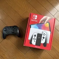 Switch本体有機EL プロコンと512GB microSDXC付き