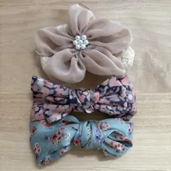 Heartdance ヘアアクセサリーセット 3点　バレッタ、クリップ