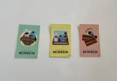 【匿名配送】パペットスンスン セブンイレブン限定ステッカー 3枚セット