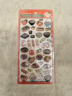と*離様 ボンボンドロップシール　和柄　日本食　正規品