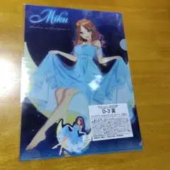 6235 きゃらっとくじ 五等分の花嫁 三玖　Ａ−４クリアファイル