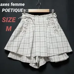 2026年最新】axes femme POETIQUE 柄：チェック レディース ひざ丈