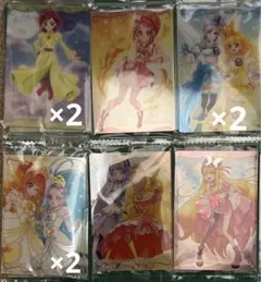 プリキュアカードウエハース（N、R、SR、SSR）