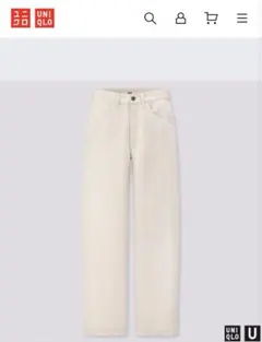 UNIQLOワイドフィットカーブジーンズ