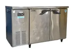 【ジャンク品】　コールドテーブル　SANYO ステンレス製　2ドア 激安冷凍冷蔵コールドテーブル！ - 中古厨房機器買取と販売の