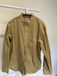 Natural Bicycle ノーカラージャケット Mサイズ ベージュ