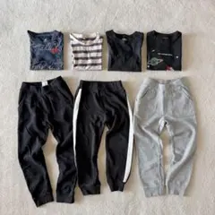 Tシャツ4枚 スウェットパンツ３枚セット　120