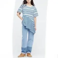UNIQLO and JW ANDERSON ストレートハイライズジーンズ 24