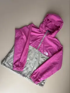 THE NORTH FACE フード付きジャケット ピンク/ベージュ　140cm