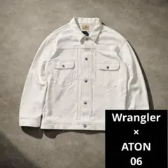 18SS Wrangler ATON ジャケット ワーク 11MJZ 3L 白のサムネイル