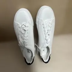 ZARA ホワイト スニーカー 26