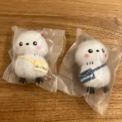 【新品未使用】　道民共済　シマエナガ　ぬいぐるみ　２体セット