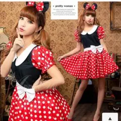 ミニーちゃん コスチューム 新品未使用 XL