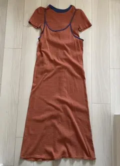 ストライプワンピース