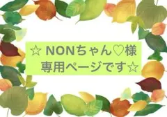 ☆ NONちゃん♡様専用商品5セットです☆10/20迄