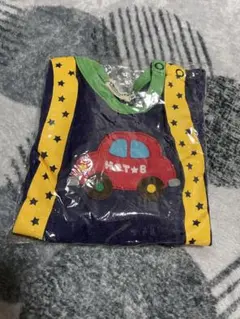 ミキハウス　車とクマのデザイン長袖Tシャツ　ベビー服80