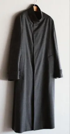 もも子太郎さま】HEVO ロングコート 46 OSTUNI BLACK - メルカリ