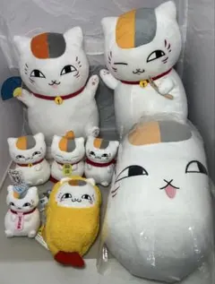 夏目友人帳 ニャンコ先生 ぬいぐるみ 12点 まとめ売り - メルカリ